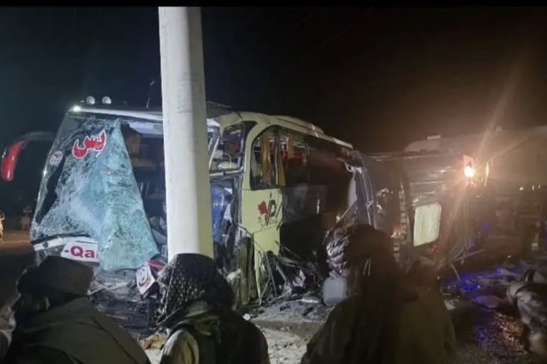 Two Dead, 29 Injured in Late-Night Highway Collision in Ghazni